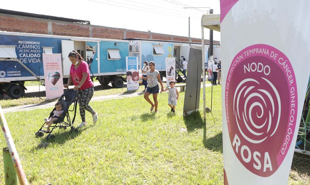 El Tráiler de los 1.000 Días visitó el Barrio Lapacho Sur