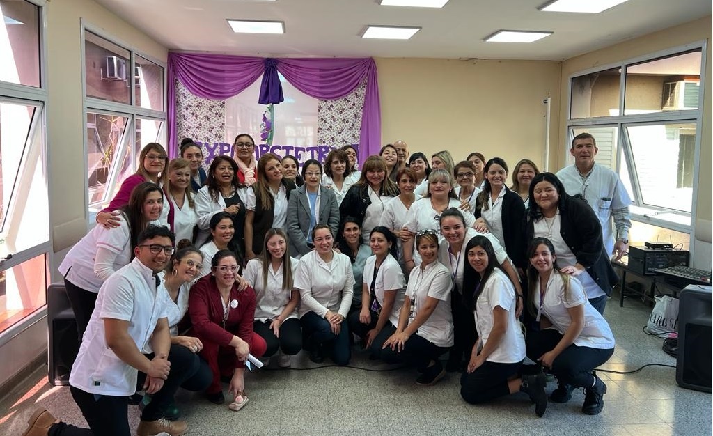 Lanzaron una Expo Obstetricia en el hospital Regional de Concepción